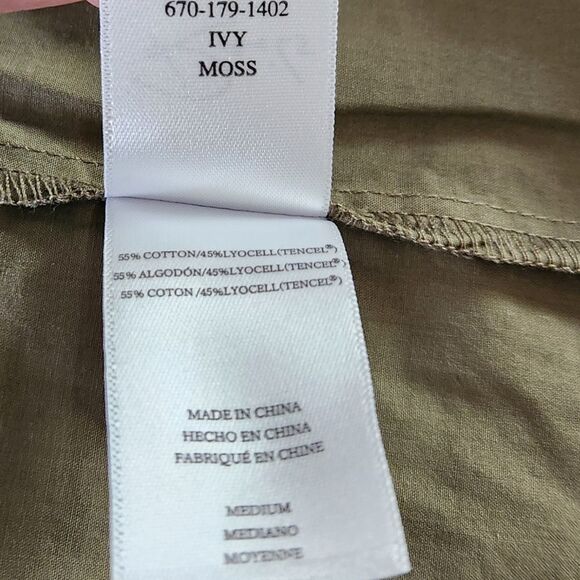 Rails Ivy Moss Long Sleeve Mini Dress Size Medium NWT - Picture 8 of 8